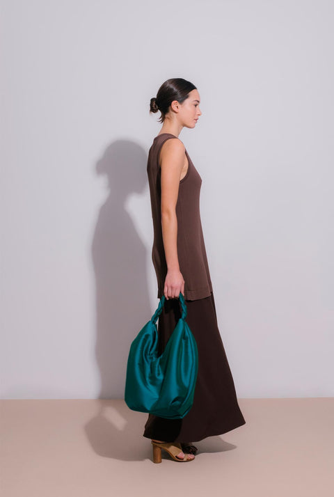 Sandra Dress  Brown