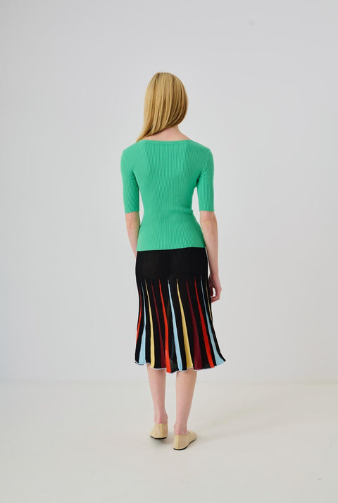 Sicilia Long skirt Black