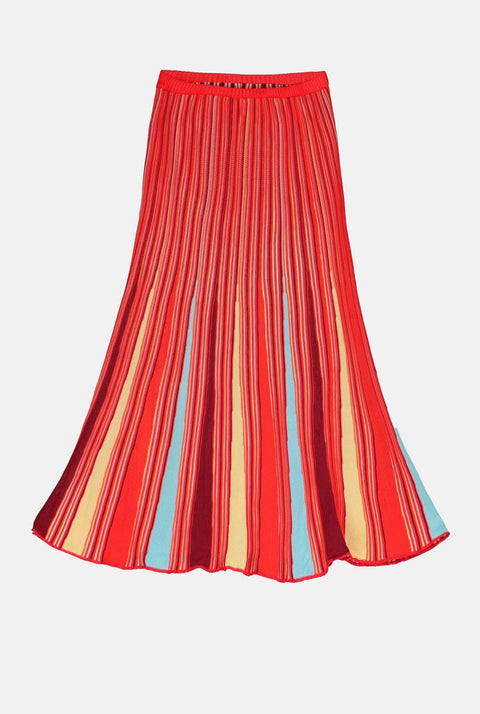 Sicilia Long skirt Red