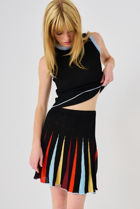 Sicilia Mini-Skirt Black