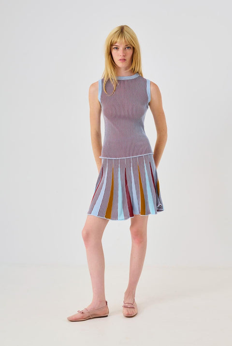 Sicilia Mini-Skirt Blue