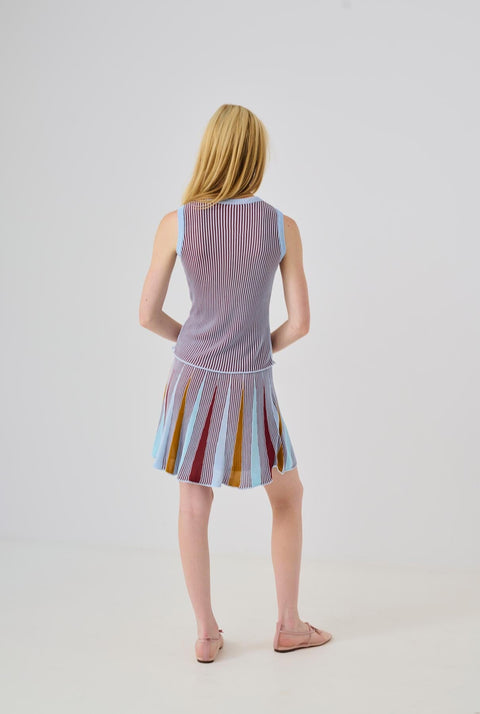 Sicilia Mini-Skirt Blue
