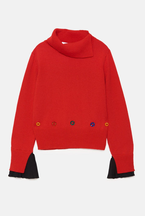 Silvia Red Sweater