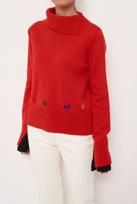 Silvia Red Sweater