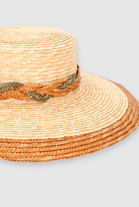 Sombrero Cuchi braid camel
