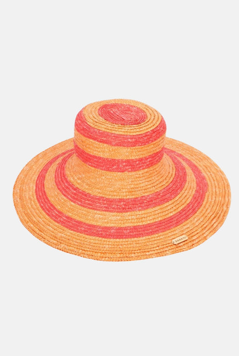 Sombrero Cuchi cebra naranja ala L