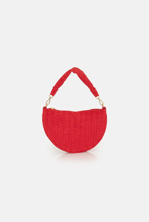 The Baby Gondola Raso Plisé red