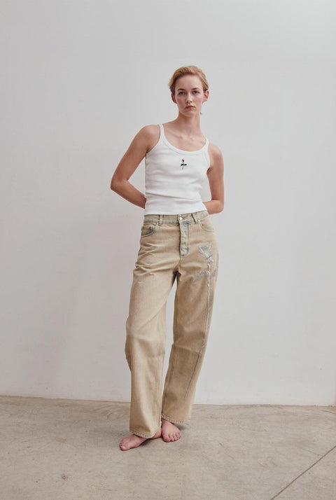 THE BEIGE ROSE JEANS LIMITED EDITION