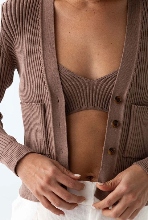 THE KNIT SET SAND