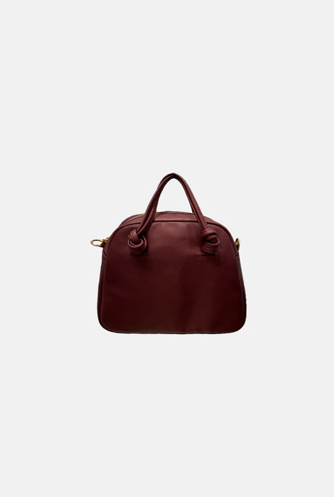 The MINI BOWLING Bag burgundy