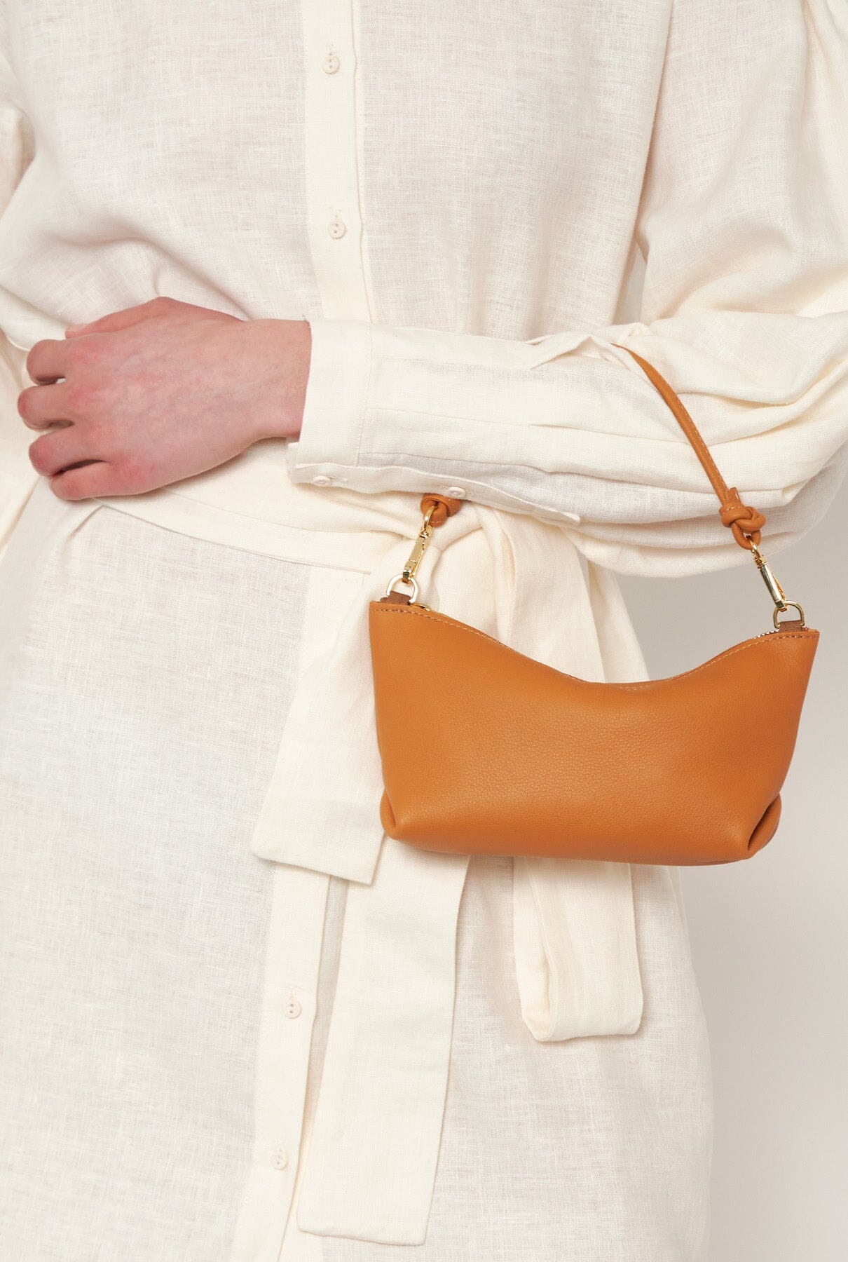 The Mini Marina Bag Caramelo