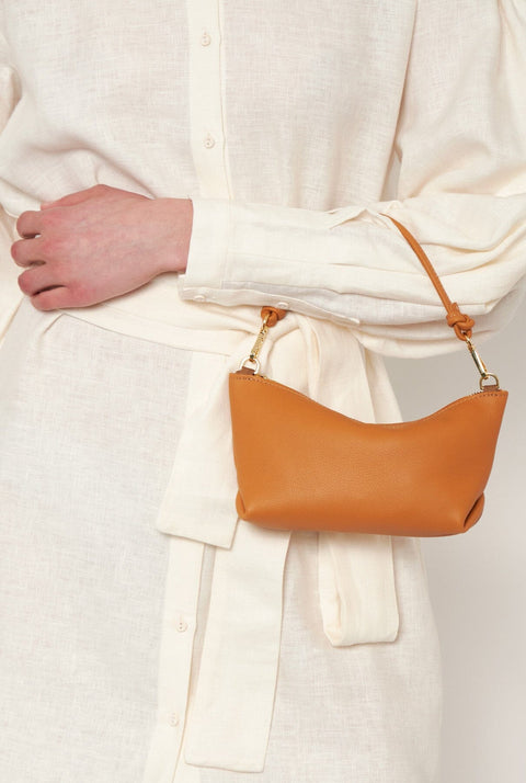 The Mini Marina Bag Caramelo