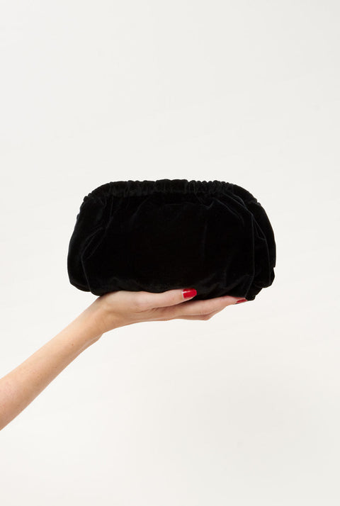 The mini Zumaia bag new velvet black