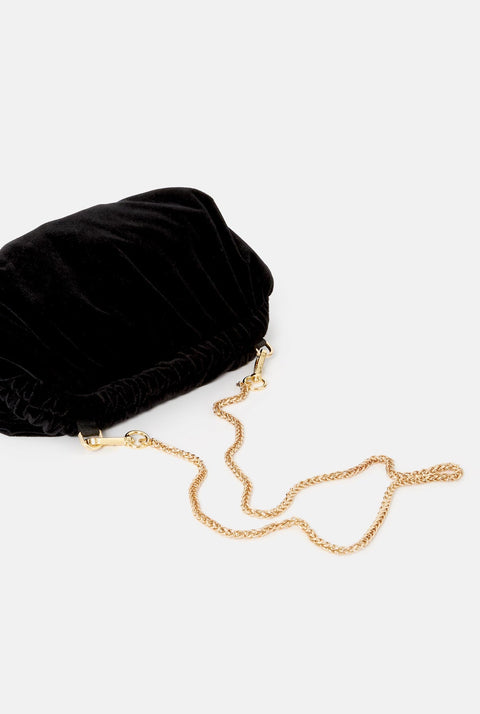 The mini Zumaia bag new velvet black