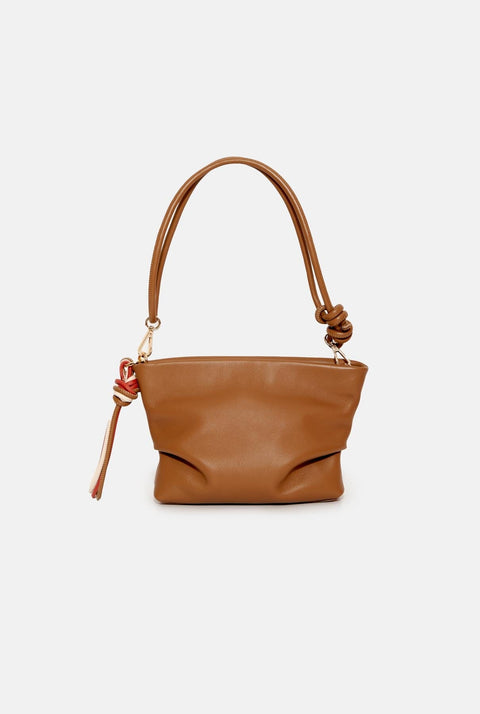The PAULA Bag. Piel vacuno color MOKA