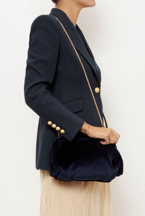 The Zumaia bag new velvet navy
