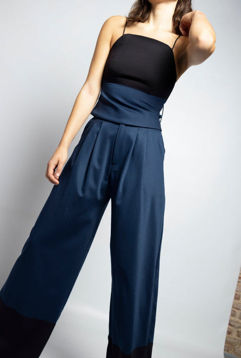 Top Bustier Josefina Marino-Negro