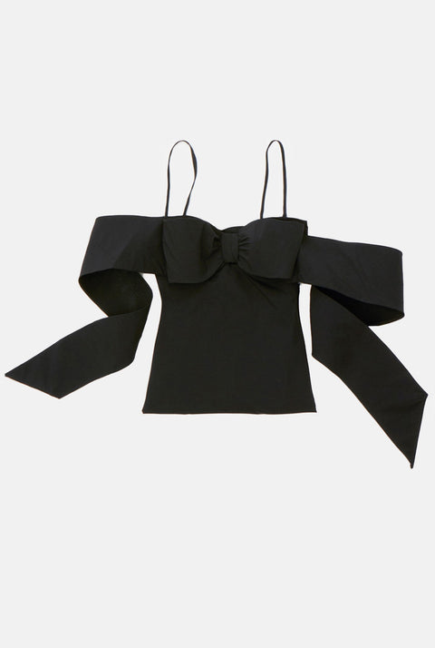 Top Maxi bow black PRE-ORDER
