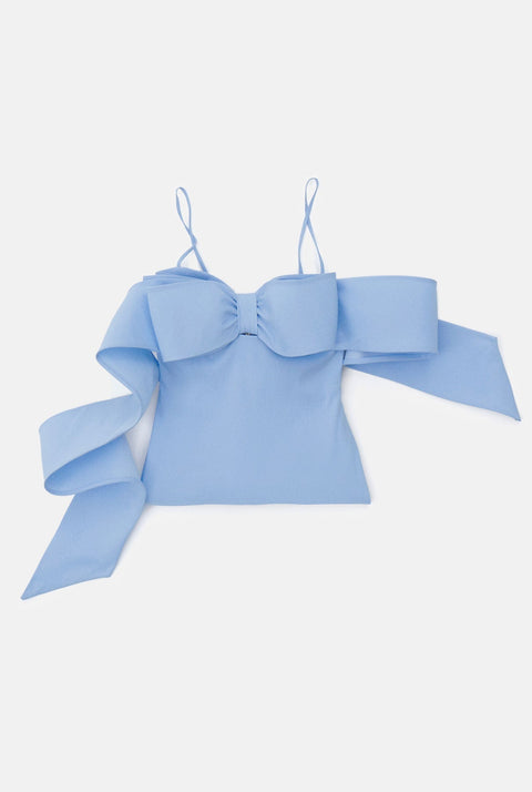 Top Maxi bow blue PRE-ORDER