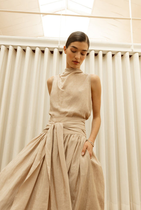 Top Sofía Beige