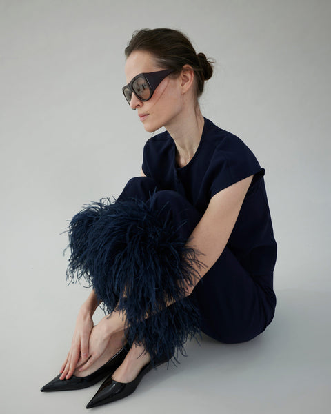 Top with kimono sleeve