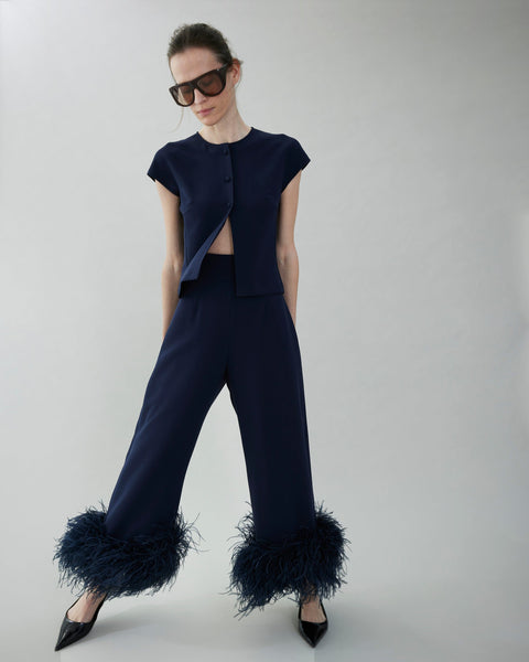 Top with kimono sleeve