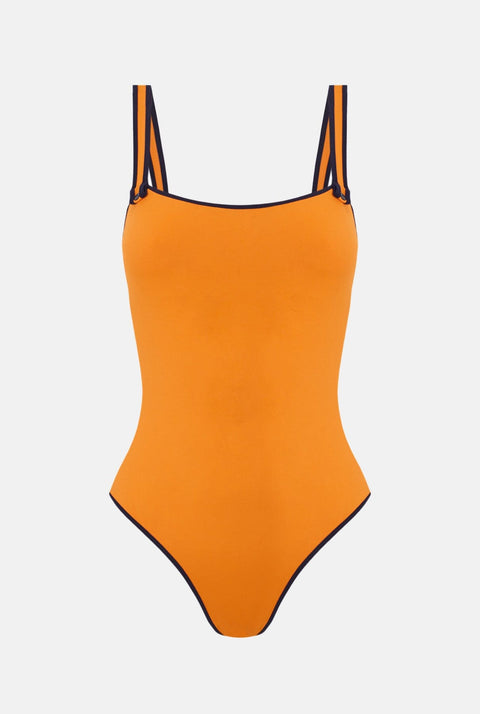 TRAJE DE BAÑO OLA ISLA NARANJA