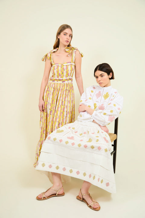 VESTIDO ADALYNN AMARILLO