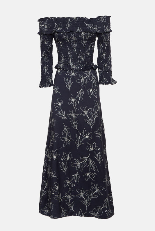 Vestido Bardot Lac
