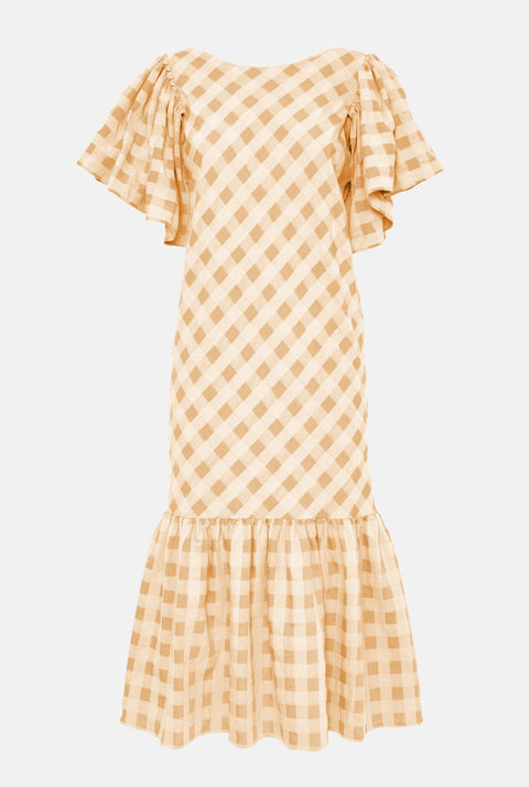 Vestido Carmela Beige