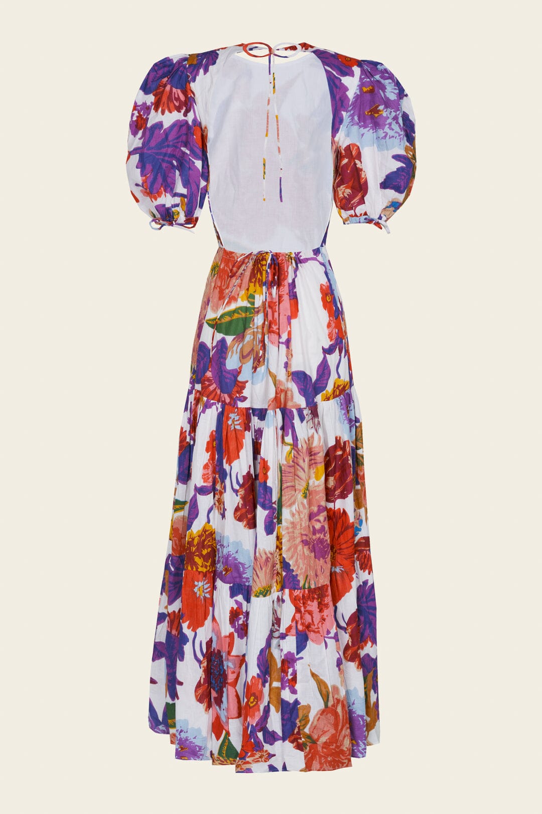 VESTIDO GABRIELLA MAXI FLOR BLANCO