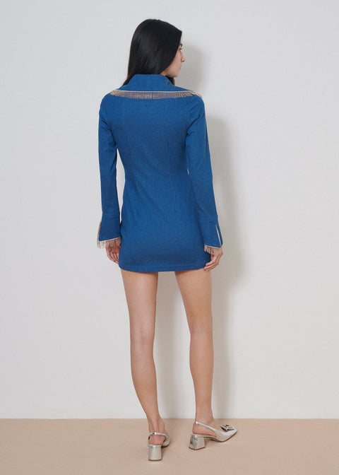 Vestido Knot Denim