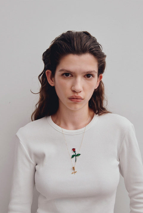 White Long Tee