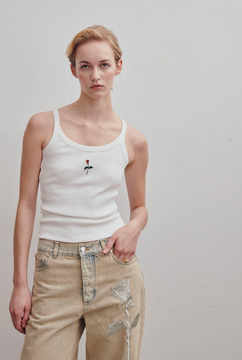 White Tank Top