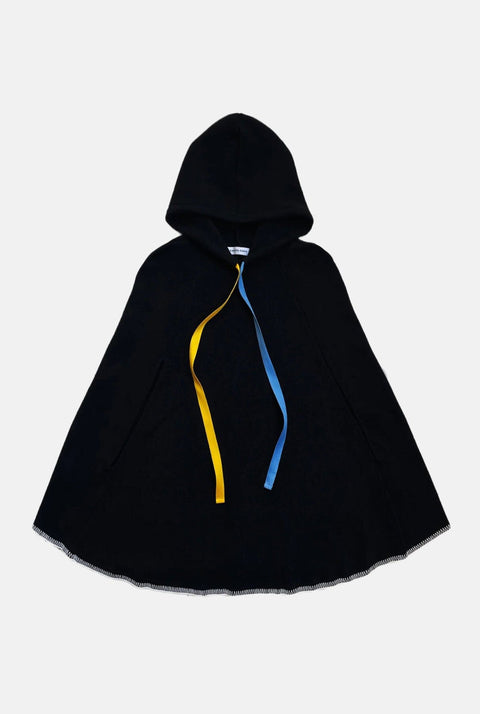 Wolf Ate Cape in Black