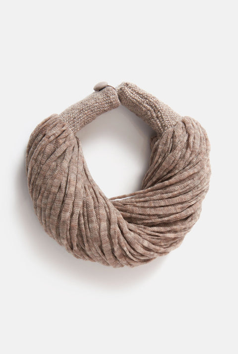 Wool necklace topo - Cuello antianginas