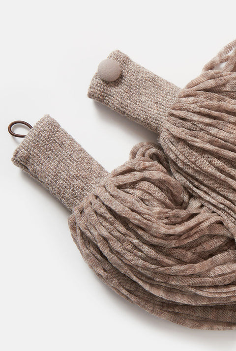 Wool necklace topo - Cuello antianginas