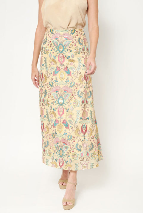 Zulema Beige Skirt